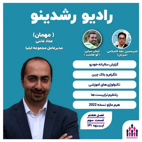 ۷-۳: مایندفولنس در مدیریت (عماد غائنی : مدیر عامل مجموعه ایلیا)