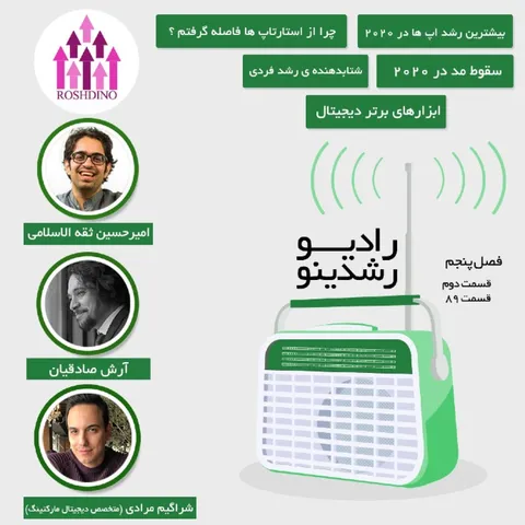 2-5 : ابزارهای دیجیتال (مهمان: شراگیم مرادی - دیجیتال مارکتر )