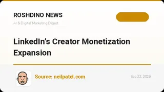 لینکدین درآمدزایی سازندگان محتوا را گسترش میدهد؛ از اشتراک پولی تا بازار همکاری با برندها
